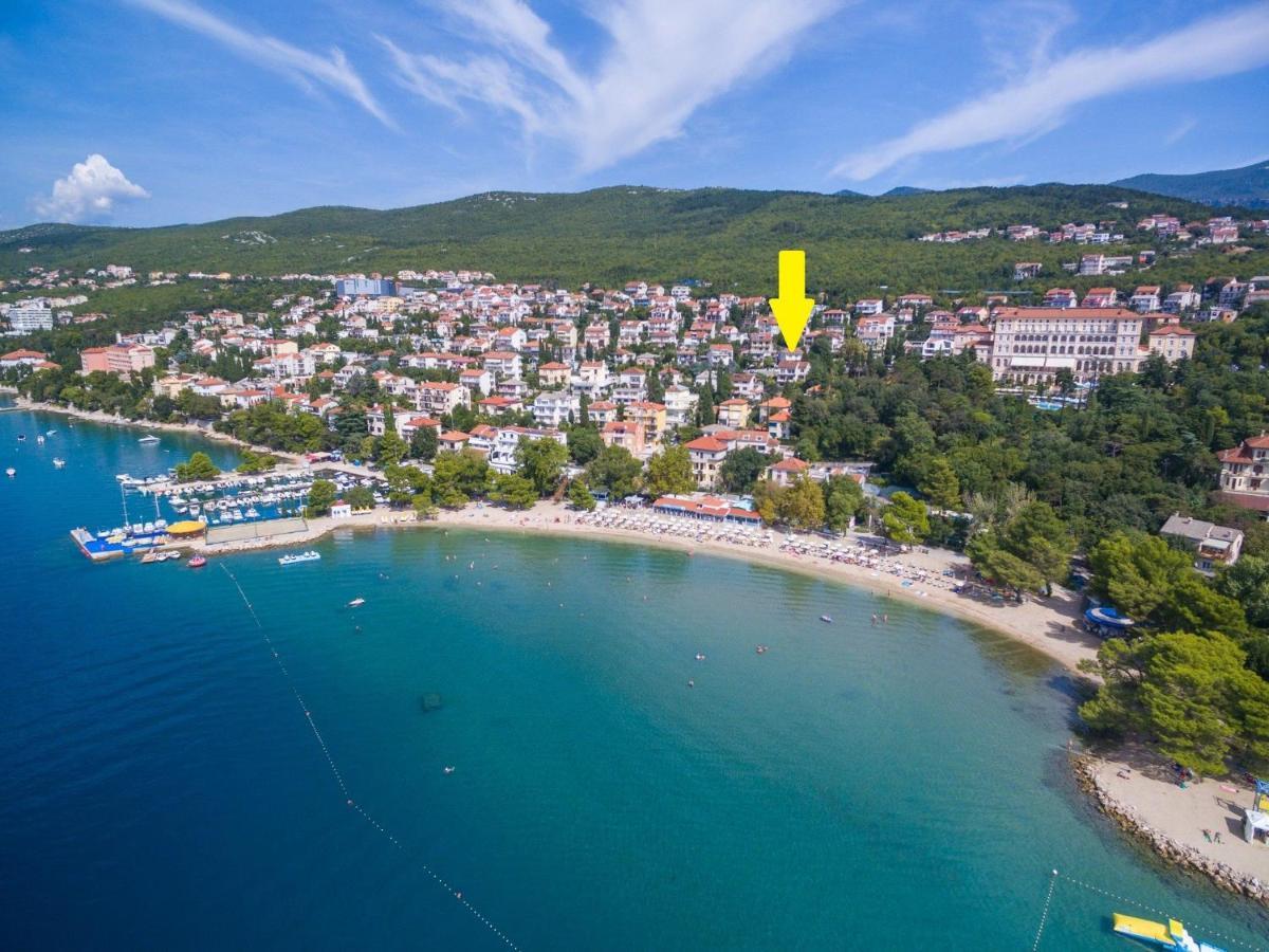 Rooms Zeljka 2 Crikvenica Eksteriør bilde